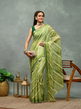 Digital Printed Chiffon Saree